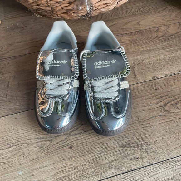 men Wales Bonner x Adidas Samba Silver